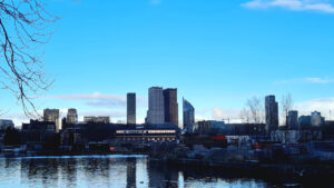 Indrukwekkende skyline met mooi luchtje, dag 1479