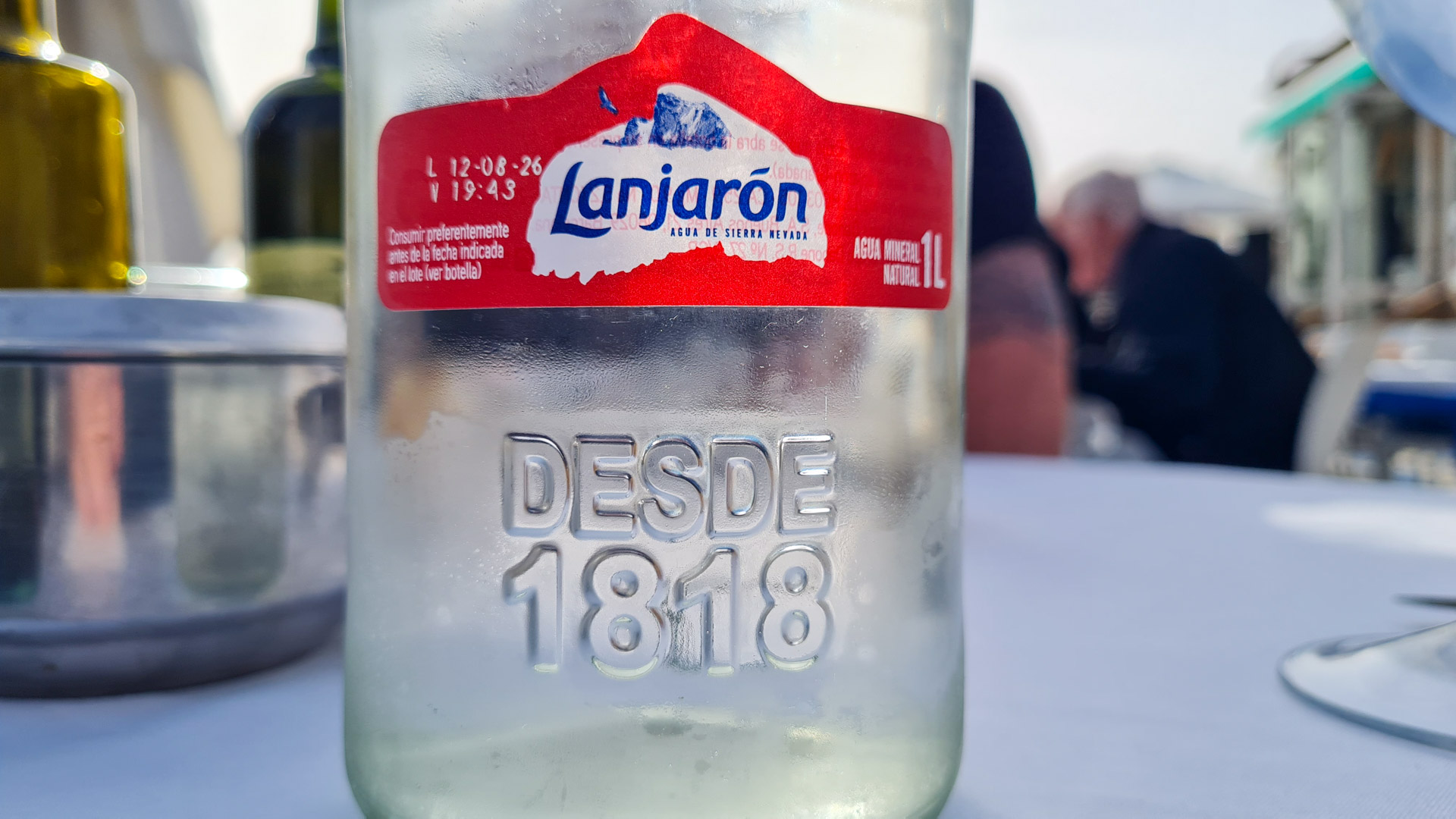 Een lekker Spaans watertje op dag nummer 1818