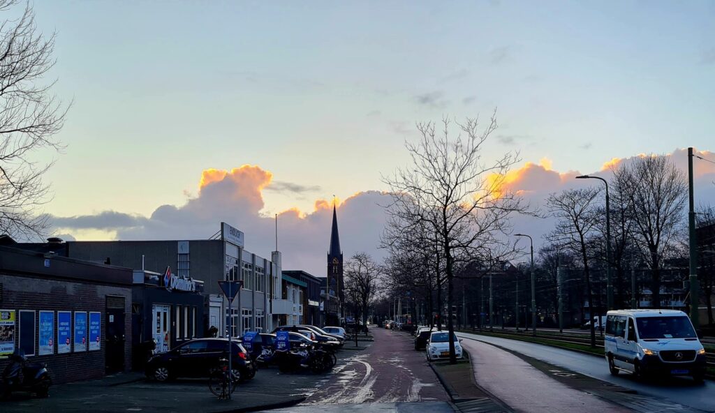 Het zonnetje probeert het maar het lukt niet, dag 1476