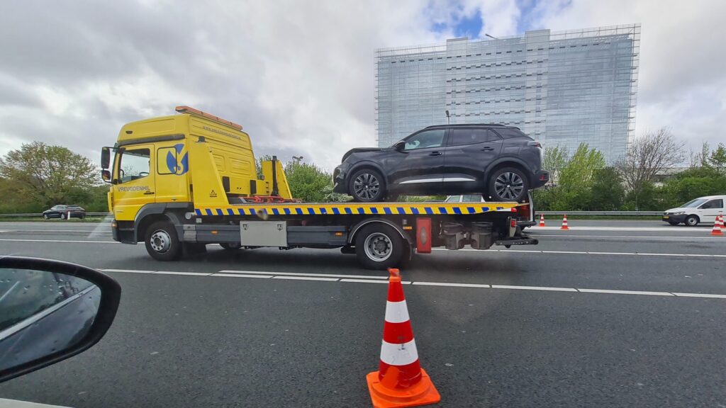 Klappertje op de A4 en 2 banen afgesloten, dag 1567