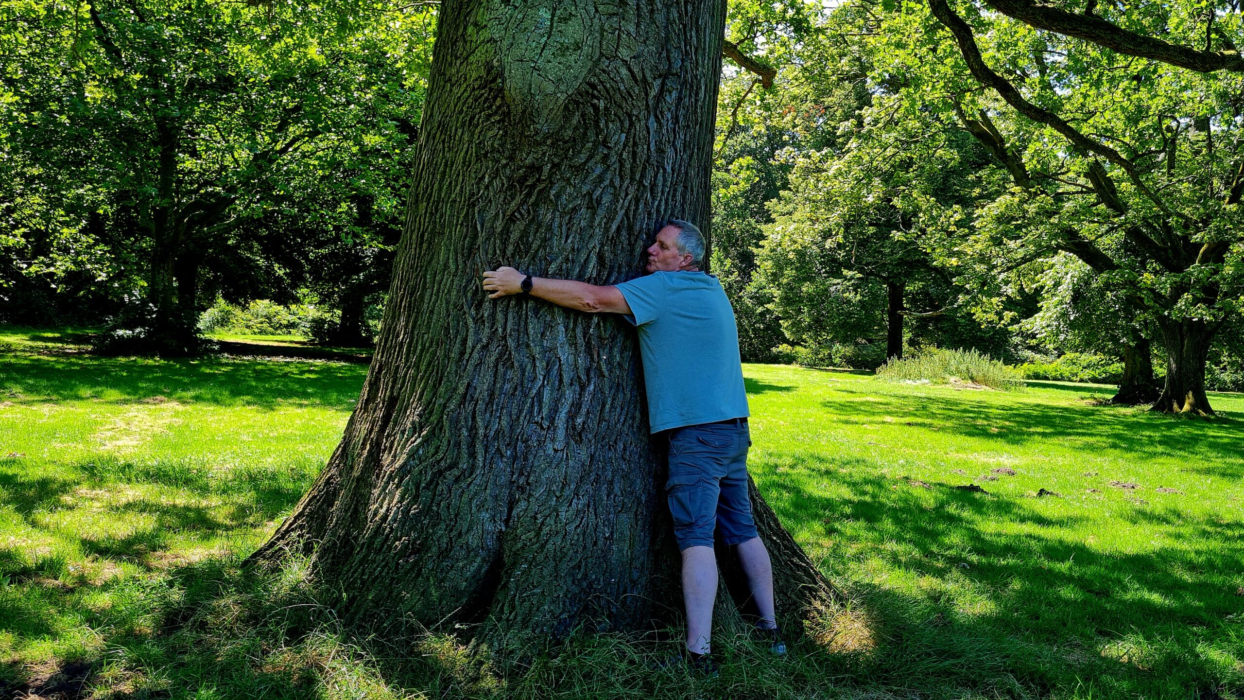 Eventjes staan te boom knuffelen, dag 1671