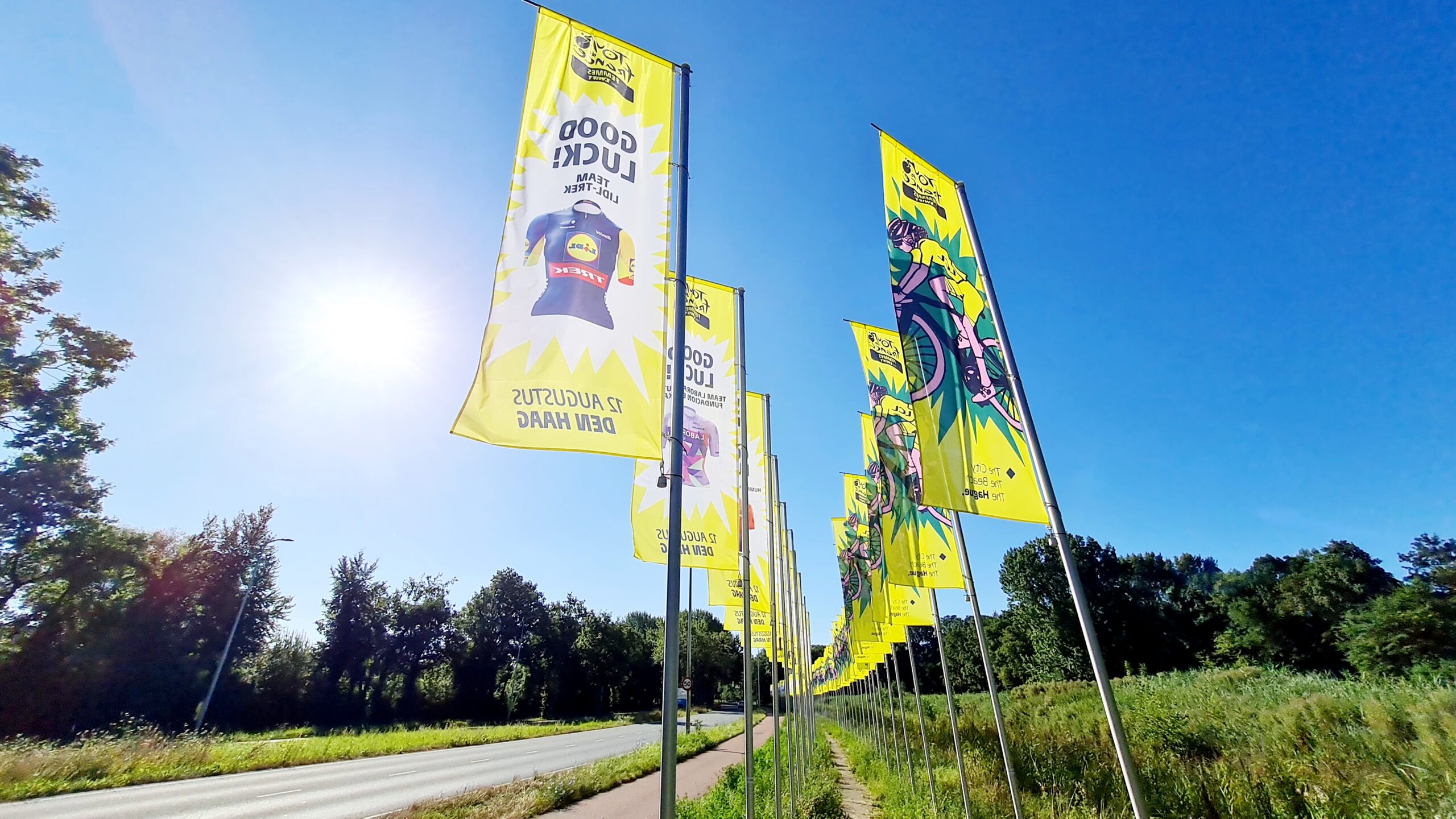 Morgen Tour de France voor vrouwen, dag 1685